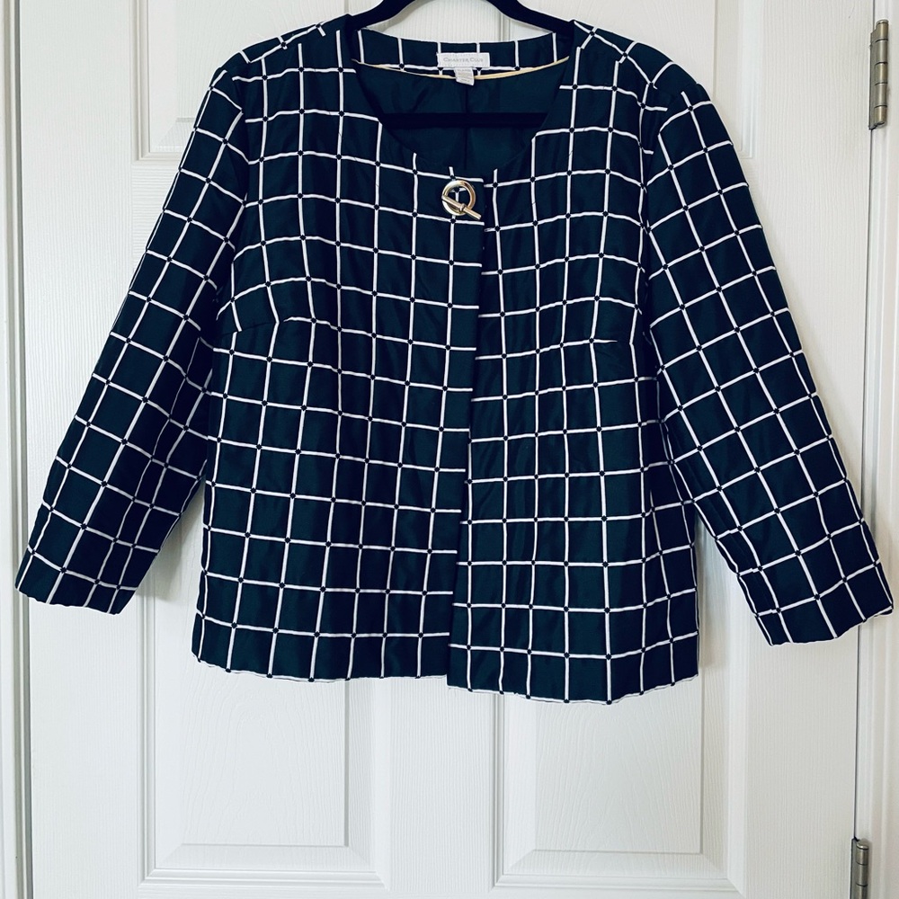 ✨ Charter Club | Windowpane Jacket / Blazer | Size XL ✨